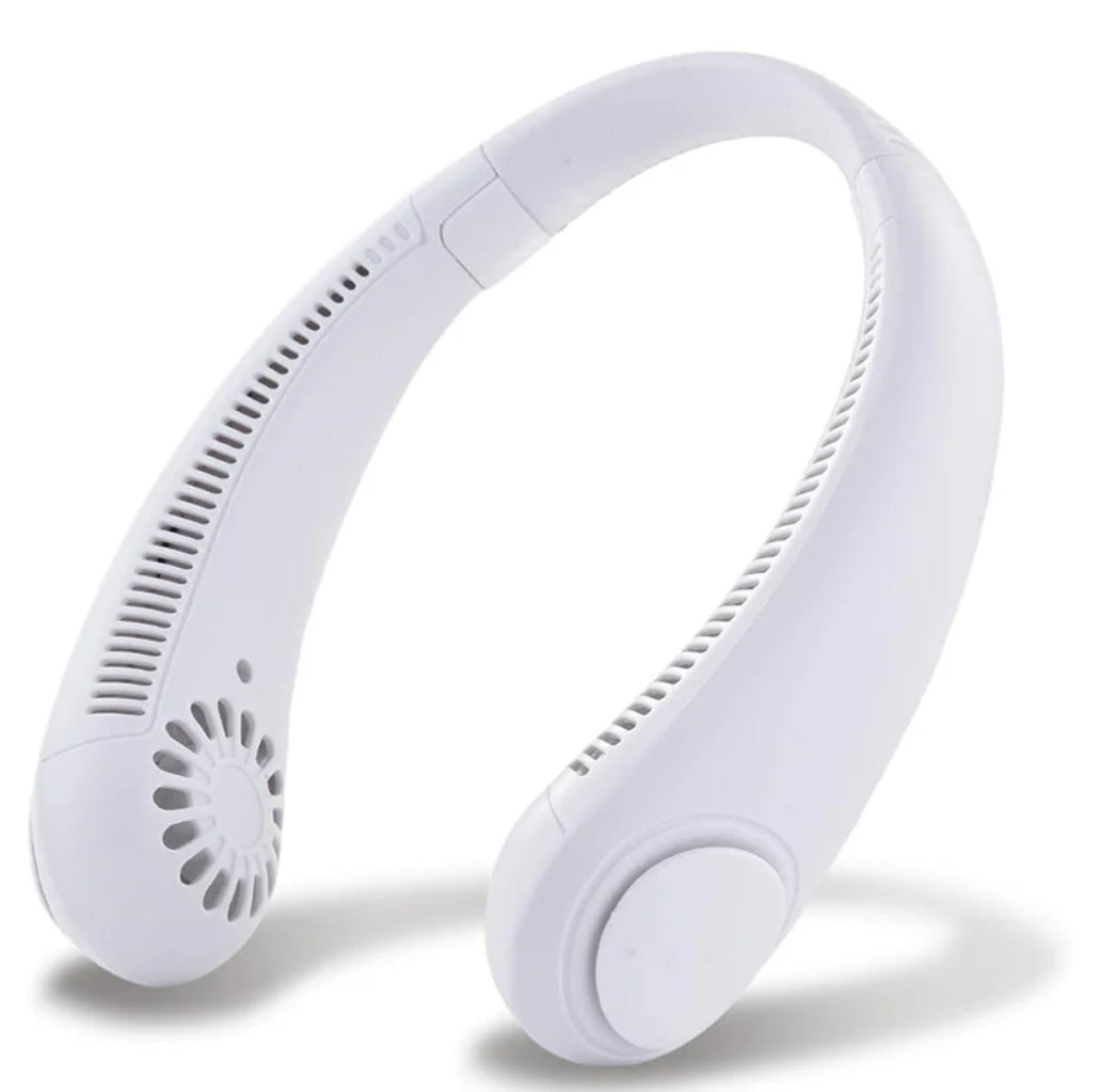 Ventilatore Portatile da Collo – Silenzioso, Sicuro e Ricaricabile