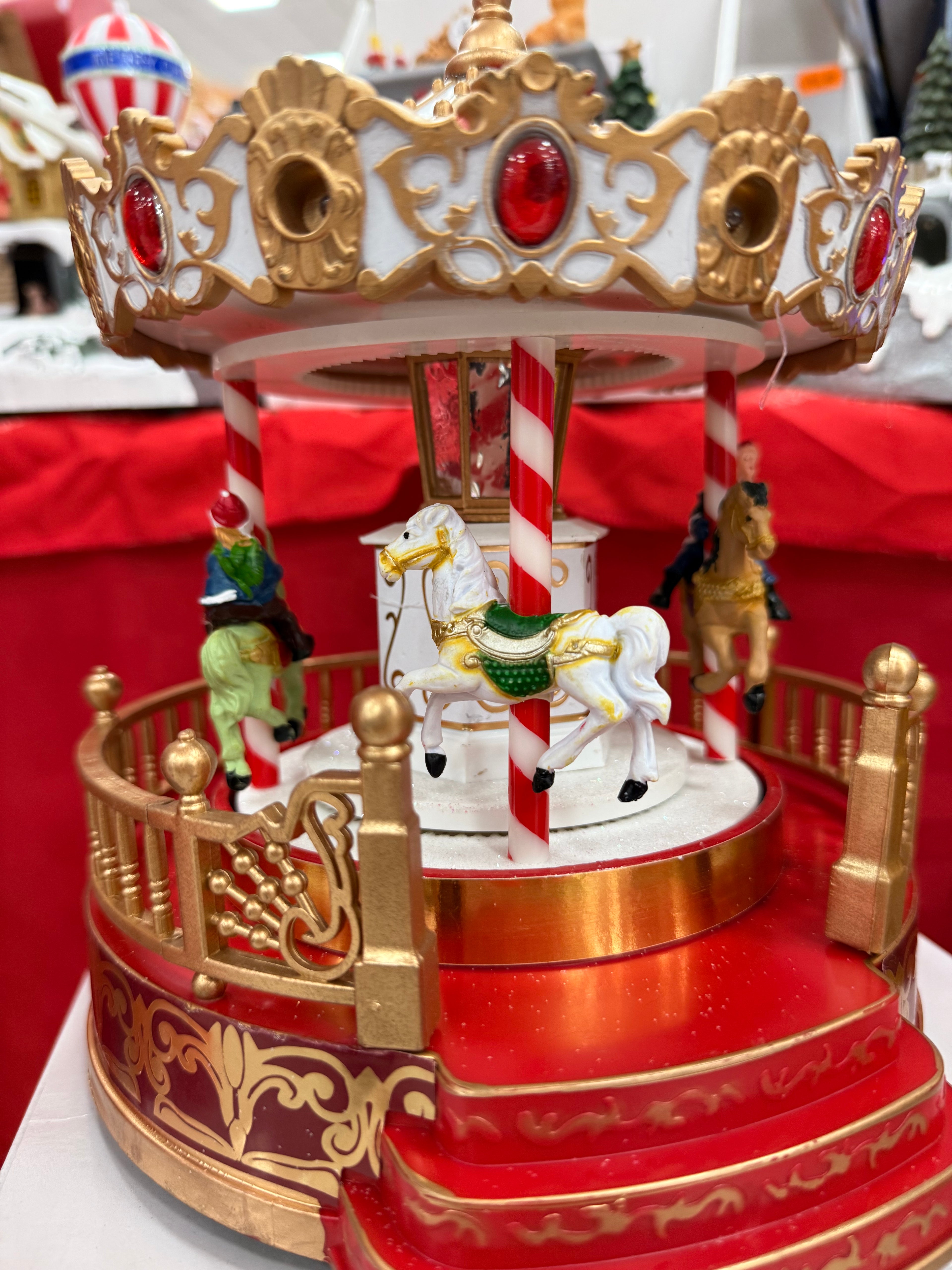 Giostrina Natalizia con Musica e Luce – 22 cm