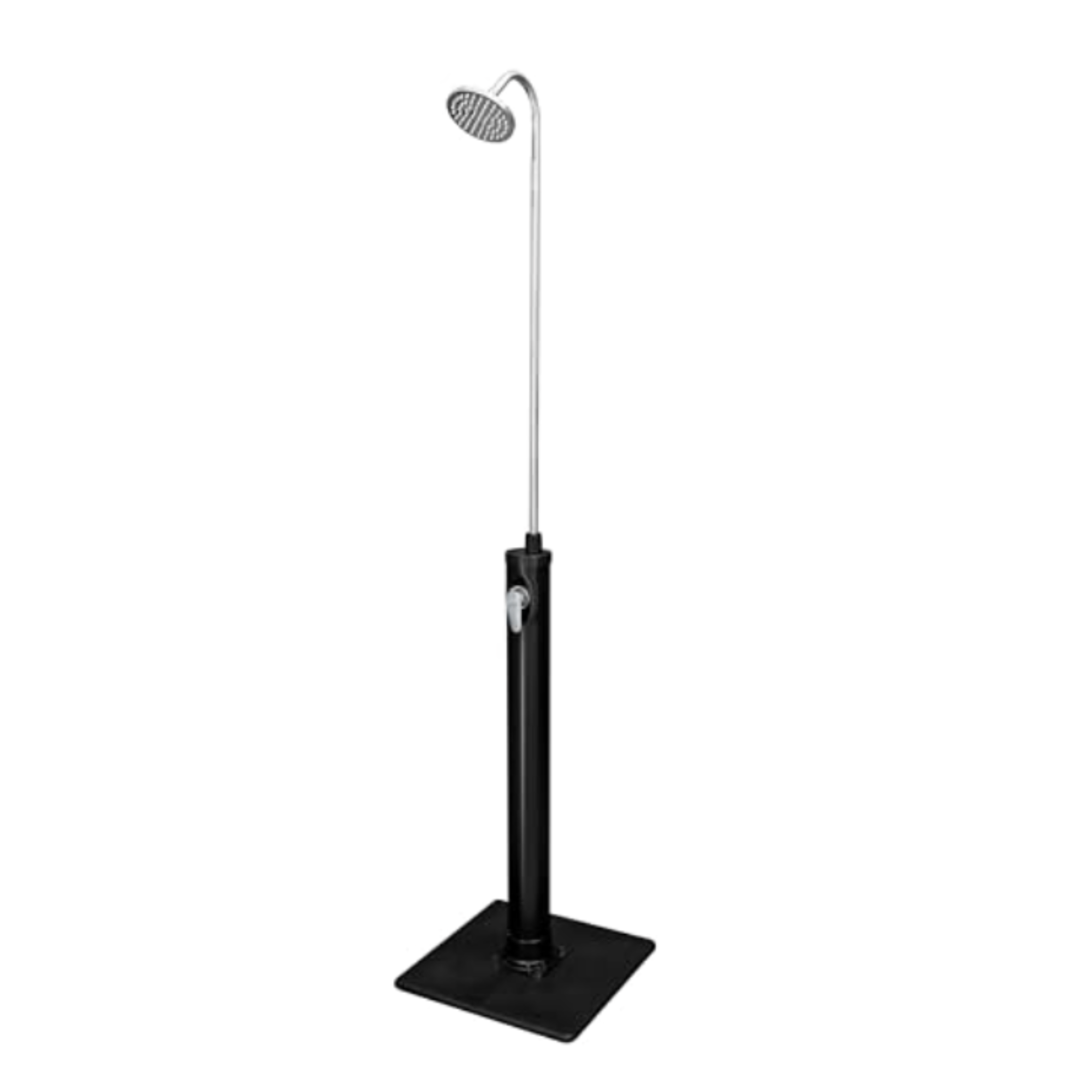 Doccia da giardino Solarflow con attacco tubo acqua fredda