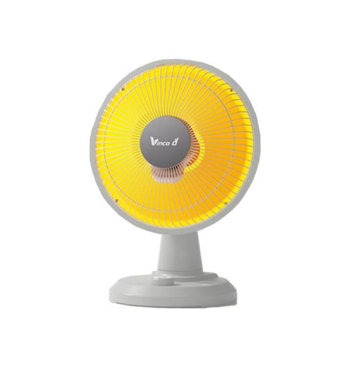 Stufa a parabola Vinco 600W in fibra di carbonio – Compatta