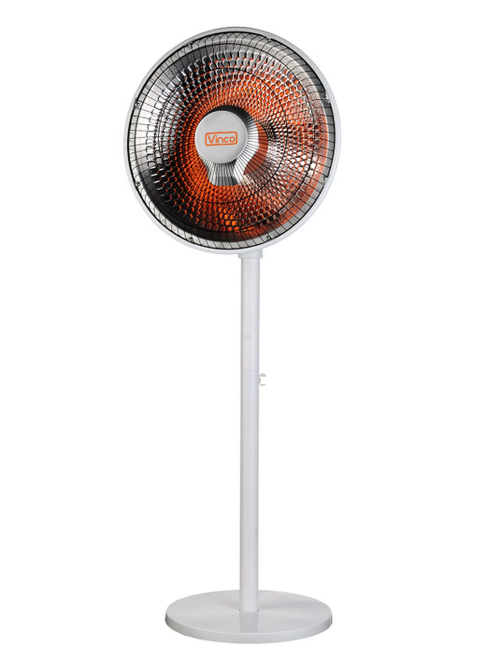 Stufa a parabola Vinco 1 kW piantana – Fibra di carbonio oscillante