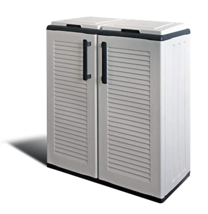 Pattumiera per Raccolta Differenziata – Grigio e Nero